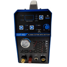 Load image into Gallery viewer, CUT 40 INVERTER PLASMA CUTTER w/ INBUILT AIR COMPRESSOR NON-TOUCH PILOT ARC 40A
