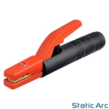 Load image into Gallery viewer, 300A ELECTRODE HOLDER + EARTH CLAMP SET WELDING GROUND ARC MMA ROD STICK GRIP