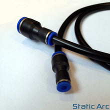 Load image into Gallery viewer, GAS HOSE ADAPTER REDUCER 12mm to 4mm PUSH-FIT SMALL BOTTLE REGULATOR to WELDER