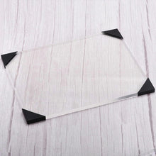 Load image into Gallery viewer, PLASTIC CORNER PROTECTORS GLASS EDGE PACKAGING PROTECT COVER 3mm BLACK
