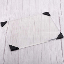 Load image into Gallery viewer, PLASTIC CORNER PROTECTORS GLASS EDGE PACKAGING PROTECT COVER 3mm BLACK