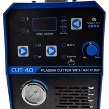 Load image into Gallery viewer, CUT 40 INVERTER PLASMA CUTTER w/ INBUILT AIR COMPRESSOR NON-TOUCH PILOT ARC 40A