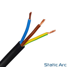 Load image into Gallery viewer, 2/3/4 CORE ELECTRICAL BLACK FLEX CABLE ROUND FLEXIBLE WIRE 0.75/1.0/1.5/2.5mm2