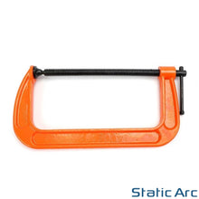 Load image into Gallery viewer, G CLAMP SET HEAVY DUTY CAST IRON METALWORK WELDING C VICE WOOD 2/3/4/6/8inch 5pc
