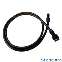 Load image into Gallery viewer, GAS HOSE ADAPTER REDUCER 12mm to 4mm PUSH-FIT SMALL BOTTLE REGULATOR to WELDER