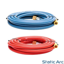 Load image into Gallery viewer, GAS HOSE OXYGEN ACETYLENE PROPANE 3/8 BSP FITTING OXY-FUEL WELDING CUTTING 10m
