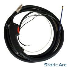 Load image into Gallery viewer, 14AK MB15 MIG WELDING TORCH LANCE GAS GASLESS WIRE FIX REFIT 3M CABLE w/ TIPS