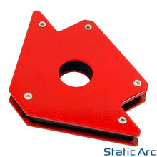 Load image into Gallery viewer, 25/50/75Lb MAGNETIC ANGLE CORNER HOLDER WELDING CLAMP SUPPORT FIX ARROW MAGNET