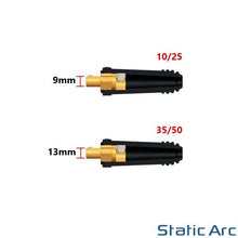 Load image into Gallery viewer, DKJ WELDING CABLE SOCKET PLUG QUICK CONNECTOR ADAPTER CONVERTER 10-25/35-50