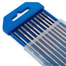 Load image into Gallery viewer, 10pc TIG WELDING TUNGSTEN ELECTRODES TIPS BLUE/GOLD/GREEN/GREY/RED/WHITE 1.6mm/2.4mm