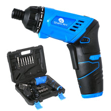 Load image into Gallery viewer, MINI CORDLESS SCREWDRIVER KIT POWER TOOL DRILL BIT WIRELESS BATTERY w/ 43pc BITS