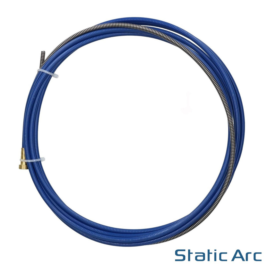 MIG STEEL LINER INSERT WELDING WIRE 0.6-1.2mm TORCH BINZEL BLUE RED 4.2m