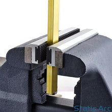 Load image into Gallery viewer, MAGNETIC VICE JAWS PAIR ENGINEERS BENCH VICE RUBBER GRIP SOFT PADS 4&quot; 100mm
