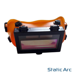 AUTO DARKENING LCD WELDING GOGGLES GLASSES FACE MASK ARC EYE SAFETY VISOR SOLAR