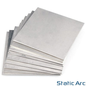 STAINLESS STEEL SHEET 304 BRUSHED METAL SQUARE PLATE PANEL 0.9/1.2/1.5/2/3mm