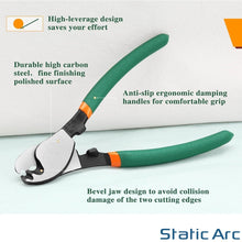 Load image into Gallery viewer, Cable Wire Cutters Electrical Copper Pliers Stripper Heavy Duty 6&quot;/8&quot;/10&quot; inch
