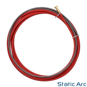 MIG STEEL LINER INSERT WELDING WIRE 0.6-1.2mm TORCH BINZEL BLUE RED 4.2m