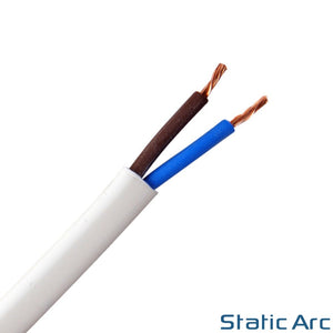 2/3/4 CORE ELECTRICAL WHITE FLEX CABLE ROUND FLEXIBLE WIRE 0.75/1.0/1.5/2.5mm2 (Copy)