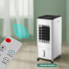 Load image into Gallery viewer, PORTABLE AIR COOLER FAN 60W ICE WATER HUMIDIFIER CONDITIONER TIMER 6Litre
