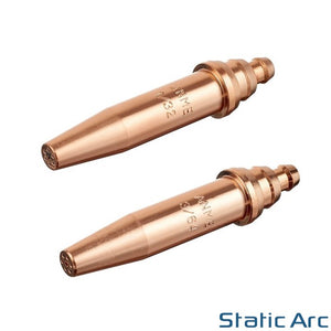 ANM OXY ACETYLENE GAS CUTTING NOZZEL TIP OXYGEN ANME LONG LENGTH 1/32" - 3/64"