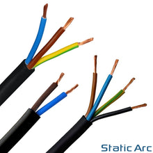 Load image into Gallery viewer, 2/3/4 CORE ELECTRICAL FLEXIBLE CABLE TWIN TRIPLE WIRE PVC 0.75/1.0/1.5/2.5mm2
