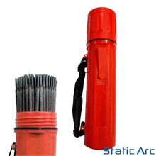 Load image into Gallery viewer, WELDING ROD STORAGE TUBE CONTAINER QUIVER BARREL MMA ARC ELECTRODE HOLDER 5kg
