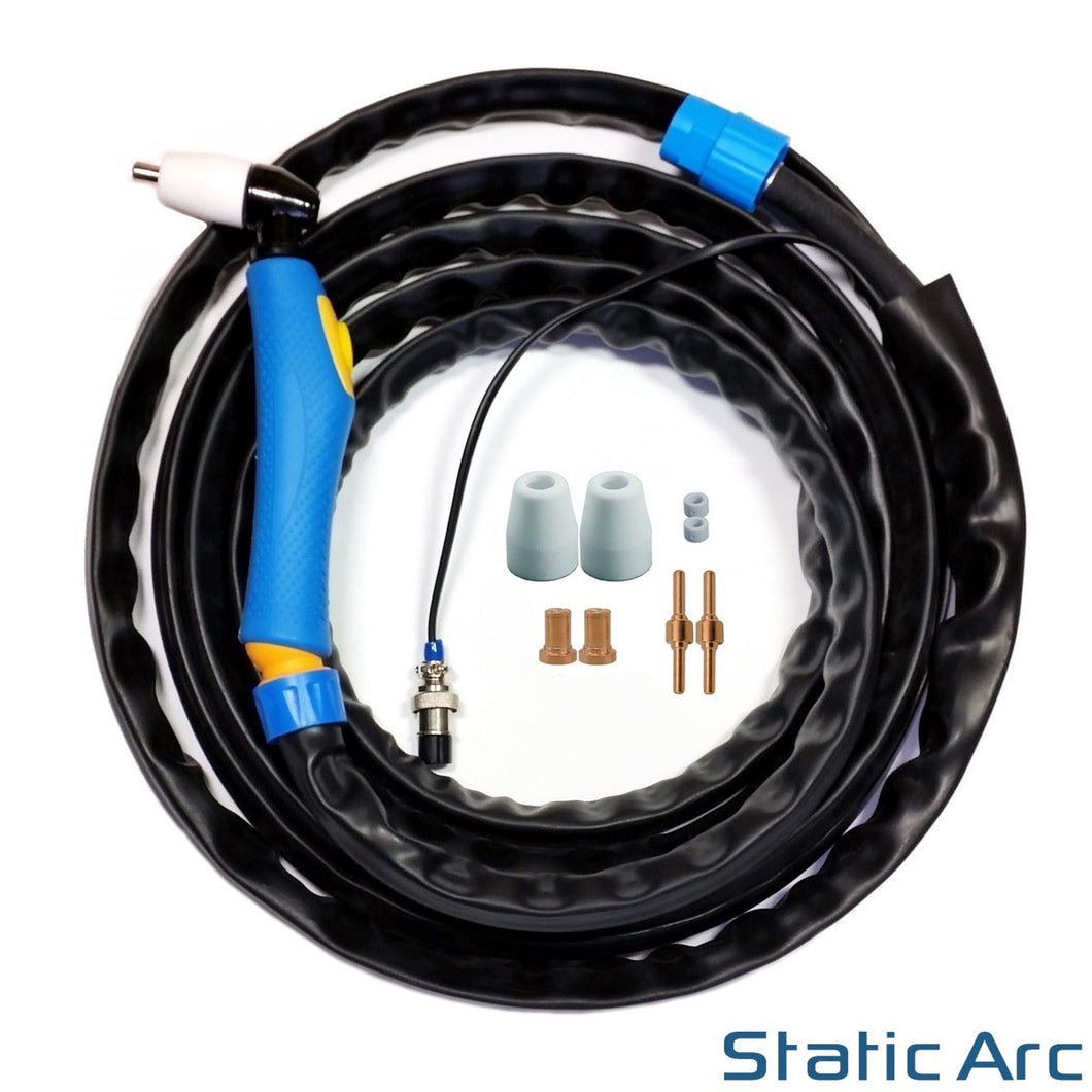 PT31 PLASMA CUTTER TORCH AIR CUT 40A 50A 60A LGK40 4m CABLE CUTTING KIT