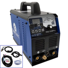 Load image into Gallery viewer, TIG 200P+C INVERTER DC WELDER 2in1 HF TIG PULSE COLD WELD MMA ARC STICK 200A
