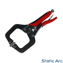 Load image into Gallery viewer, WELDING CLAMP SET MOLE GRIPS LOCKING PLIERS C VICE BENDING ADJUSTABLE HEAVY DUTY
