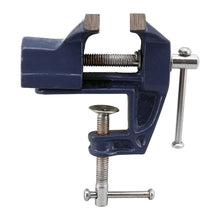Load image into Gallery viewer, MINI BENCH TOP VICE FIXED BASE CLAMP WORK TABLE ADJUSTABLE GRIP BABY SMALL 50mm
