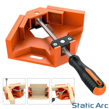 Load image into Gallery viewer, RIGHT ANGLE CORNER CLAMP 90 DEG VICE GRIP WELDING WOOD FRAME MITRE FIX SWING JAW
