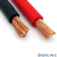 Load image into Gallery viewer, ELECTRICAL WELDING CABLE BLACK RED HIGH POWER BATTERY JUMP LEAD WIRE 16/25/35mm2
